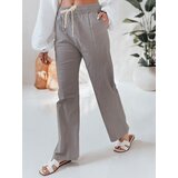 DStreet Spodnie damskie casualowe wide leg BOHO DAY szare | shoptok.hr