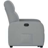 vidaXL Naslonjač na podizanje od tkanine svjetlosivi | shoptok.hr