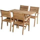 Hartman Vrtna miza iz masivnega tika 70x120 cm Skagen – | Shoptok.si