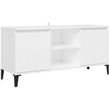 vidaXL TV ormarić s metalnim nogama bijeli 103,5 x 35 x 50 cm | shoptok.hr