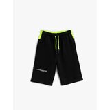 Koton Shorts - Black - Normal Waist | shoptok.hr