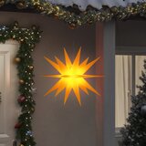  Božićno svjetlo s LED svjetlima sklopivo žuto 100 cm | shoptok.hr