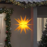  Božićno svjetlo s LED svjetlima sklopivo žuto 100 cm