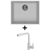  Set SHR Quadra UM 105 + slavina C02 Bianco | shoptok.hr
