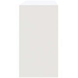 vidaXL Konzolna mizica bela 89x41x76,5 cm jeklo | Shoptok.si