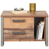 Premium Living nočna Omarica Baghira, Rjava, Temno Siva | Shoptok.si
