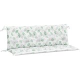  Jastuci za vrtnu klupu 2 kom s uzorkom lišća 150x50x7cm tkanina | Eponuda.com