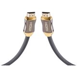 Cadorabo 1,5 M HQ HDMI kabel 2,0 / 1,4a visoka hitrost z Ethernet, najlonsko zaščito, Ultra HD 4K - 3D Ready ARC 1080P / 2160P z zlatim priključkom v črni barvi, (20622101) Cene