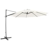 SUNFUN viseći suncobran Sorrento (Natur, Promjer: 350 cm)
