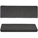  Prostirke za stepenice 15 kom 65x21x4 cm antracit pravokutni rub | shoptok.hr