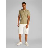 Calvin Klein Jeans Polo majice kratki rokavi TIPPING SLIM POLO J30J315603 Bež | Shoptok.si