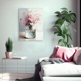  Oblikovanje dekoracije na platnu Nežna eleganca | Shoptok.si