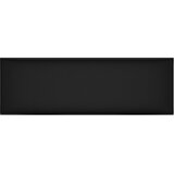  Zidna uzglavlja 12 pcs 90 x 30 cm Crna tkanina | shoptok.hr