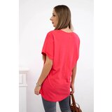 Kesi Cotton blouse with pocket raspberry | shoptok.hr