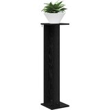  Stalak za biljke Crni Hrast 25 x 25 5 x 100 5 cm | shoptok.hr