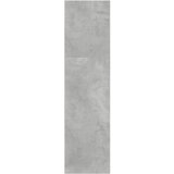  Regal za knjige boja betona 40x30x114 cm konstruirano drvo | Eponuda.ba