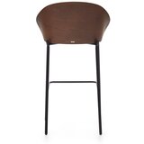 Kave Home Smeđa/bež barska stolica (visine sjedala 77 cm) Eamy – | shoptok.hr