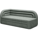 ELTAP Zelena sklopiva/s prostorom za odlaganje sofa od šenila s lijevim kutom 223 cm Fabillo – | shoptok.hr