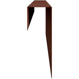 Profil za rubove vrta 2 kom. 100 x 5 x 15 cm Otporni čelik Rđa | shoptok.hr