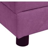 vidaXL Sofa za pse s jastukom bordo 83 x 44 x 44 cm plišana | shoptok.hr