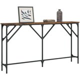  Konzolni stol boja hrasta 140x23x75 cm od konstruiranog drva | shoptok.hr