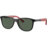 Ray-Ban Junior RJ9077S 713171 ONE SIZE (49) Črna/Zelena