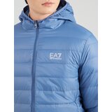 Ea7 Emporio Armani Prijelazna jakna svijetloplava / bijela | shoptok.hr