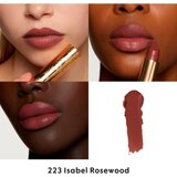 Gucci Beauty Rouge à Lèvres Satin Lipstick satenasta šminka odtenek 223 Isabel Rosewood 3.5 g | Shoptok.si