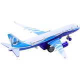  Putnički avion s povlačivim motorom, metalni, svjetla, zvukovi, 23 cm | shoptok.hr