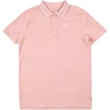 Abercrombie & Fitch Majica 'APRIL 4' prljavo roza / bijela