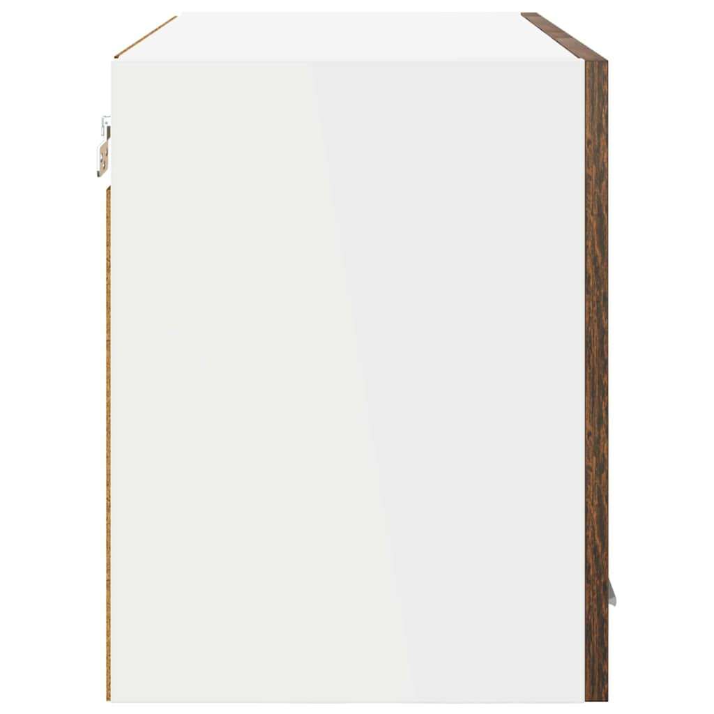 Viseći ormarić Zidne Riga 2 pcs Dimljeni hrast 60 x 31 x 40 cm | shoptok.hr
