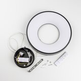  Brilagi - LED prigušiva viseći luster na sajli FALCON II LED/67W/230V prečnik 40 cm crna + daljinski upravljač | Eponuda.com