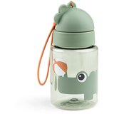 Done By Deer steklenička s slamico, 280 ml playground green Cene