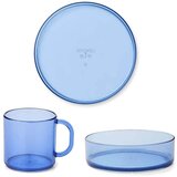 Liewood komplet jedilni set Siva tritan surf blue Cene
