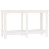  Radni stol Bijela 140x50x80 cm od masivne borovine | shoptok.hr