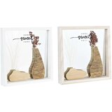 Zidno ogledalo DKD Home Decor Bijela Prirodno Cottage 25 x 4 x 25 cm (2 kom.)  Zidno ogledalo DKD Home Decor Bijela Prirodno Cottage 25 x 4 x 25 cm (2 kom.) Slike