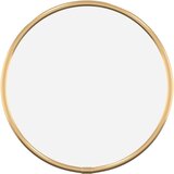  Zidno ogledalo zlatno Ø 20 cm okruglo | shoptok.hr