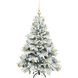  Umjetno božićno drvce s stalakom Bijelo 120 cm PE i PVC | shoptok.hr
