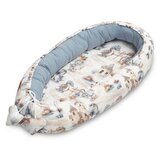 Sensillo gnijezdo za bebu muslin - plavo | shoptok.hr