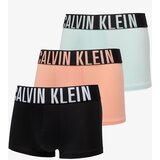Calvin Klein Intense Power Cotton Stretch Trunk 3-Pack Papaya Punch/ Black/ Moonlight Jade S Cene