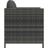  Vrtna sofa s jastucima siva od poliratana | Eponuda.com