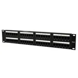 NPP-C648CM-001 Cat.6 48 port patch panel with rear cable management