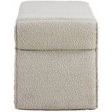 Light & Living Kremno bela klop iz tkanine bouclé Nafya – | Shoptok.si