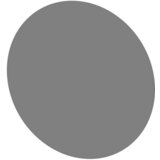 Lienbacher Metalni podložak za kamin (100 x 100 cm, Antracit, Okrugli oblik) | shoptok.hr