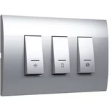 MODYS prekidač za kupaonicu Modys (Sive boje, Podžbukno, IP20)
