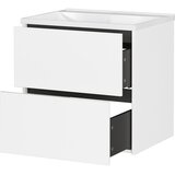 Germania Bijeli zidni ormarić za ispod umivaonika u mat dekoru 61x61 cm Bodera – | shoptok.hr
