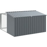  za pse s ograđenim prostorom antracit 197x194x110 cm pocinčani čelik | Eponuda.com