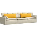  Jastučići za sofu 2 pcs Svijetlo žuta 120 x 40 cm | shoptok.hr