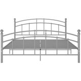 vidaXL Okvir za krevet sivi metalni 200 x 200 cm | shoptok.hr