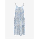 Only White and blue lady patterned dress Nova - Women Cene